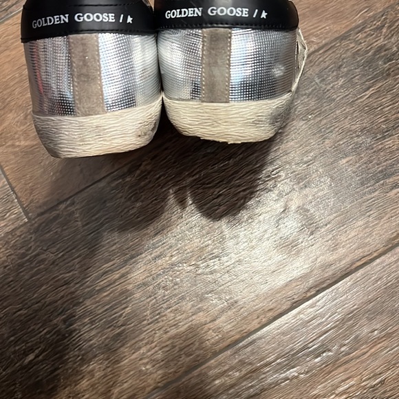 Minimally worn Metallic Golden Goose Sneakers - Picture 4 of 4